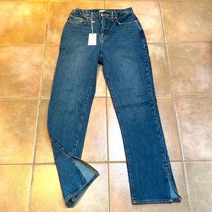 GOOD AMERICAN JEANS SIZE 6/28 perfect condition